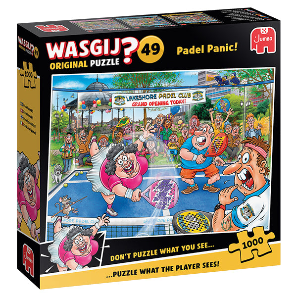 Wasgij? : Padel Panic ! - Original 49 (1000 pieces)