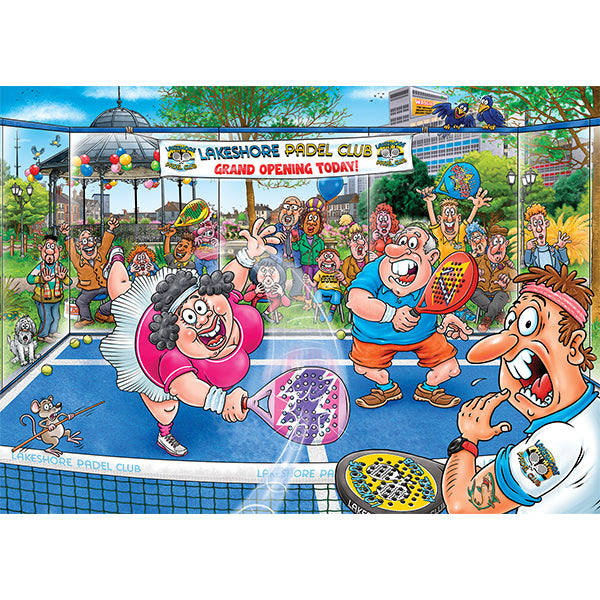 Wasgij? : Padel Panic ! - Original 49 (1000 pieces)