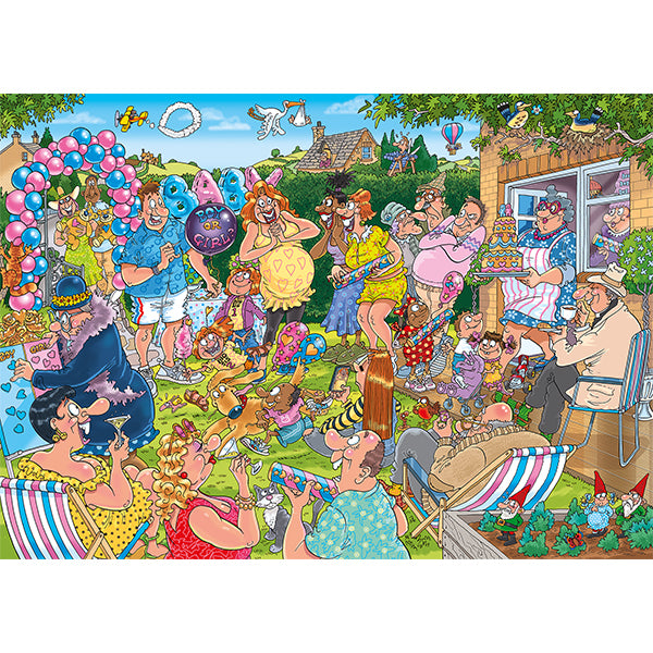 Wasgij? : Gender reveal ! - Mystery 31 (1000 pieces)