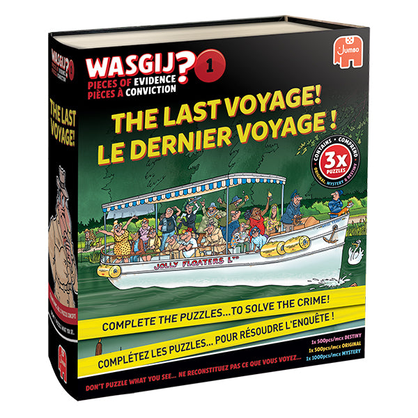 Wasgij ? : Pièces à conviction - Le Dernier Voyage !