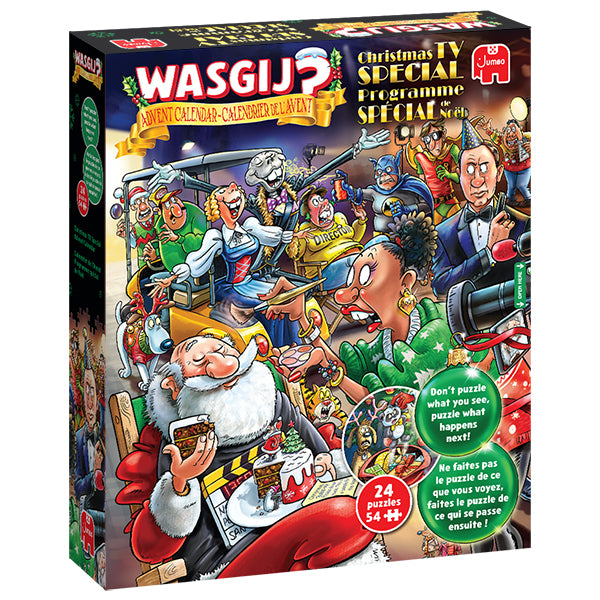 Wasgij: Calendrier de l'Avent 2026 (1296 pièces)