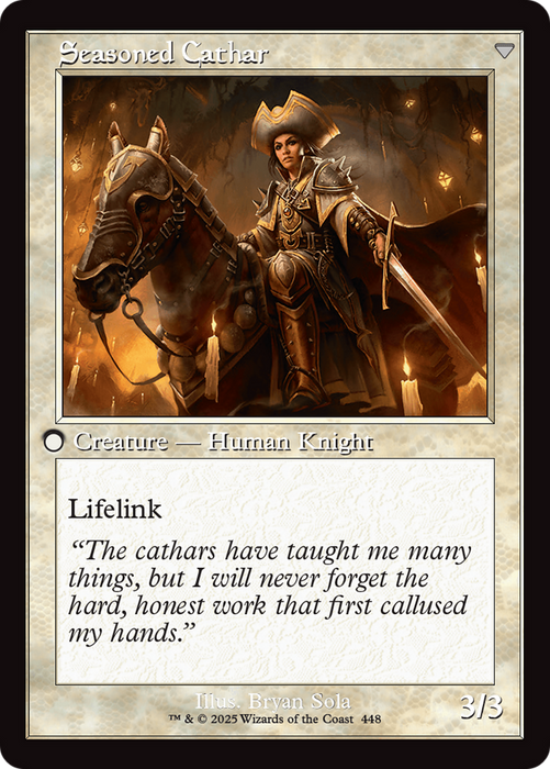 Ambitious Farmhand // Seasoned Cathar (INR-448) - uncommon - Foil