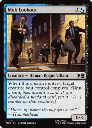 Mob Lookout (MSC-821) - common