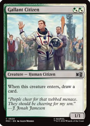 Gallant Citizen (MSC-820) - common
