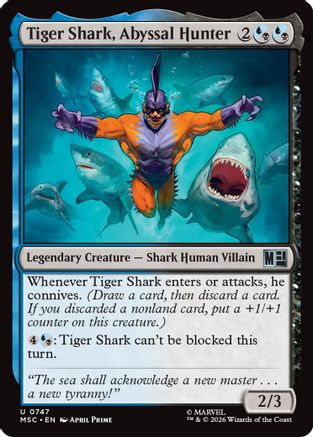 Tiger Shark, Abyssal Hunter (MSC-747) - uncommon