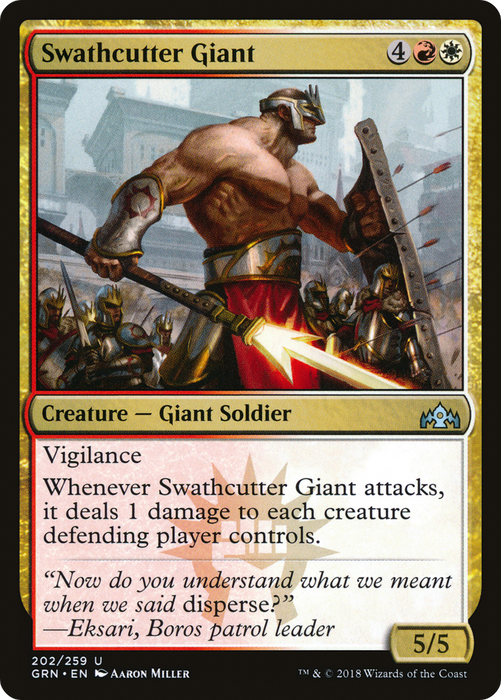 Swathcutter Giant (GRN-202) - uncommon