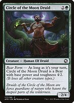 Circle of the Moon Druid (AFR-177) - common - Foil