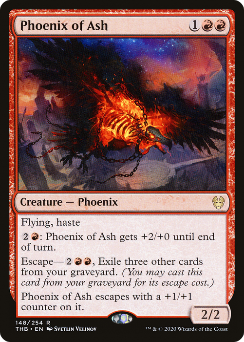 Phoenix of Ash (THB-148) - rare - Foil
