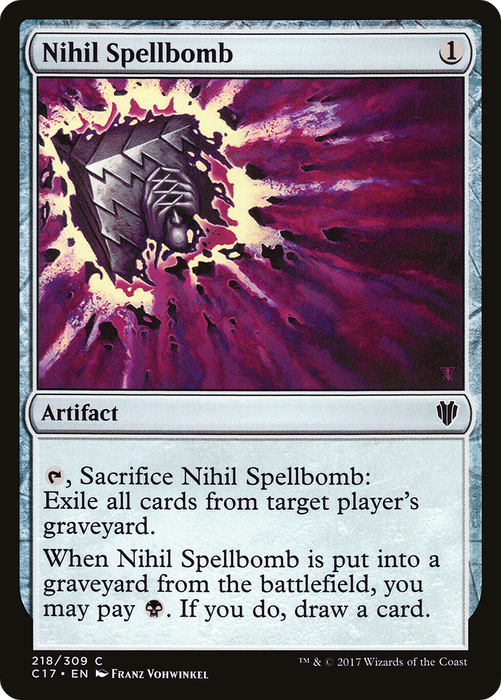 Nihil Spellbomb (C17-218) - common