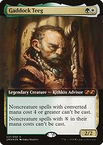 Gaddock Teeg (UMA:BT-U21) - mythic: (Extended Art) - Foil