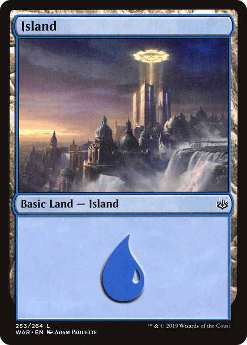 Island (WAR-253) - common - Foil
