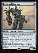 Darksteel Colossus (FDN-671) - mythic