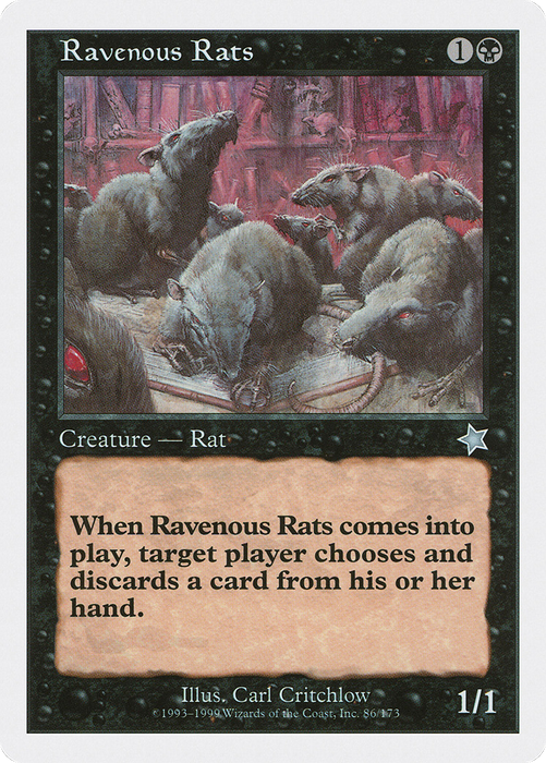Ravenous Rats (S99-086) - uncommon