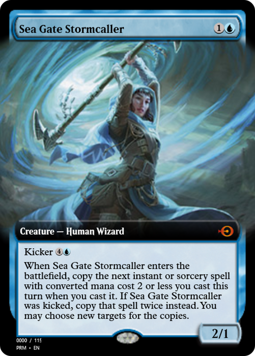 Sea Gate Stormcaller (PRM-83790) - mythic - Foil