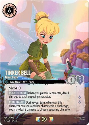 Tinker Bell - Giant Fairy (6/CC1) (6) - DLPC - Promo - Holofoil