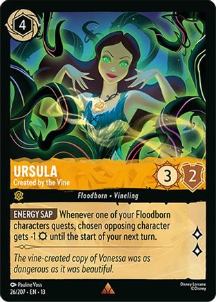Ursula - Created by the Vine FRANÇAIS (26/204) - IE - Rare