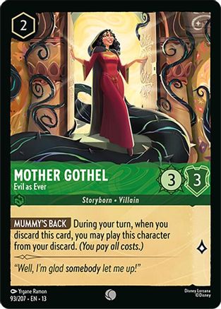 Mother Gothel - Evil as Ever FRANÇAIS (93/204) - IE - Commune