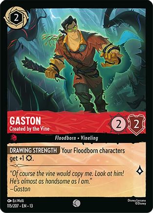 Gaston - Created by the Vine FRANÇAIS (115/204) - IE - Commune