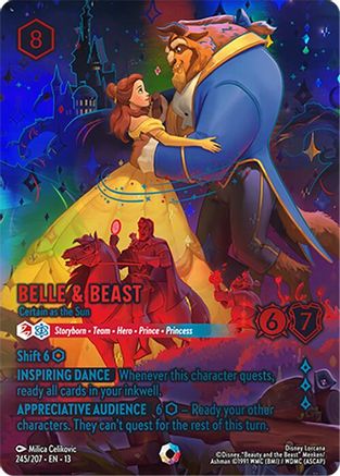 Belle & Beast - Certain as the Sun (Iconic) FRANÇAIS (245/204) - IE - Iconique - Holofoil