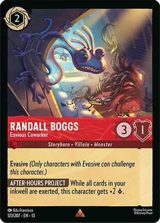 Randall Boggs - Envious Coworker FRANÇAIS (123/204) - IE - Rare
