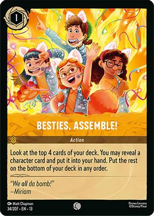 Besties, Assemble! FRANÇAIS (34/204) - IE - Commune - Cold Foil