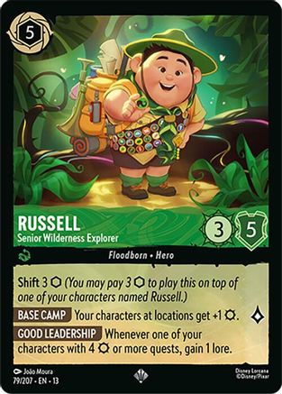 Russell - Senior Wilderness Explorer FRANÇAIS (79/204) - IE - Très Rare - Cold Foil