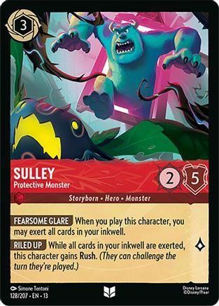 Sulley - Protective Monster FRANÇAIS (128/204) - IE - Inhabituelle