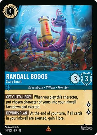 Randall Boggs - Scary Smart FRANÇAIS (153/204) - IE - Rare