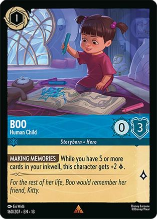 Boo - Human Child FRANÇAIS (160/204) - IE - Rare - Cold Foil