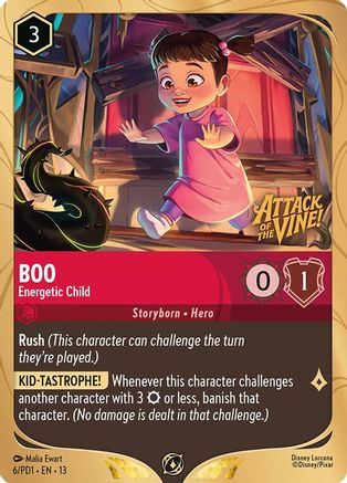 Boo - Energetic Child (6) - DLPC - Promo - Holofoil