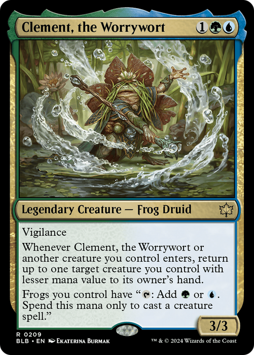 Clement, the Worrywort (BLB-209) - rare