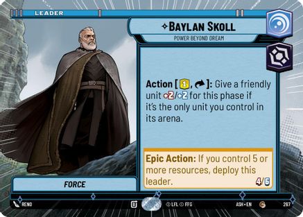 Baylan Skoll - Power Beyond Dream (Hyperspace) (267) - AOTE - Common