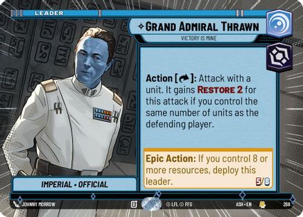 Grand Admiral Thrawn - Victory is Mine (Hyperspace) (268) - AOTE - Rare