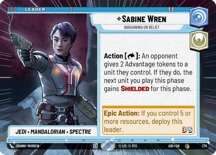 Sabine Wren - Bargaining on Belief (Hyperspace) (270) - AOTE - Common