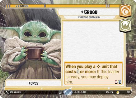 Grogu - Charming Companion (Hyperspace) (282) - AOTE - Rare