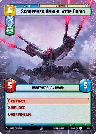 Scorpenek Annihilator Droid (Hyperspace) (293) - AOTE - Uncommon