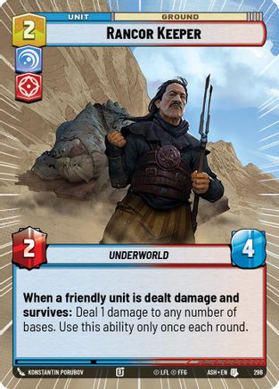 Rancor Keeper (Hyperspace) (296) - AOTE - Uncommon