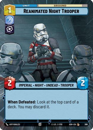Reanimated Night Trooper (Hyperspace) (309) - AOTE - Common