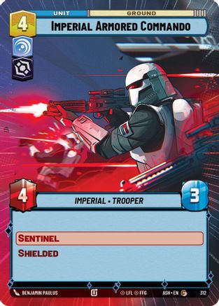 Imperial Armored Commando (Hyperspace) (312) - AOTE - Common