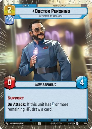 Doctor Pershing - Dedicated to Research (Hyperspace) (336) - AOTE - Uncommon