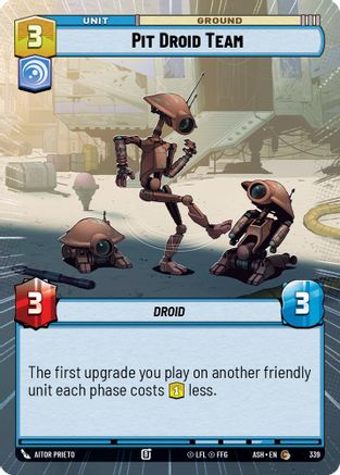 Pit Droid Team (Hyperspace) (339) - AOTE - Common