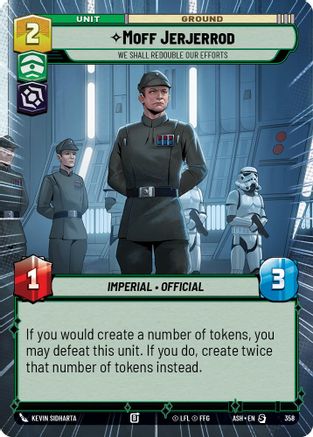 Moff Jerjerrod - We Shall Redouble Our Efforts (Hyperspace) (358) - AOTE - Special