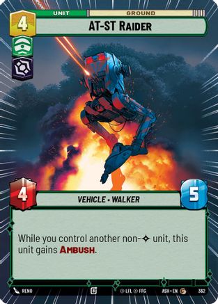 AT-ST Raider (Hyperspace) (362) - AOTE - Common