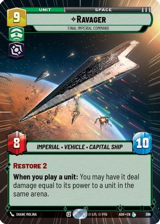 Ravager - Final Imperial Command (Hyperspace) (366) - AOTE - Legendary