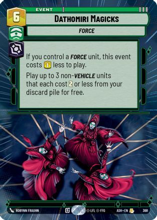Dathomiri Magicks (Hyperspace) (368) - AOTE - Rare