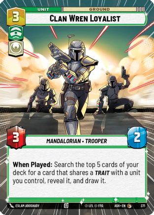 Clan Wren Loyalist (Hyperspace) (371) - AOTE - Common