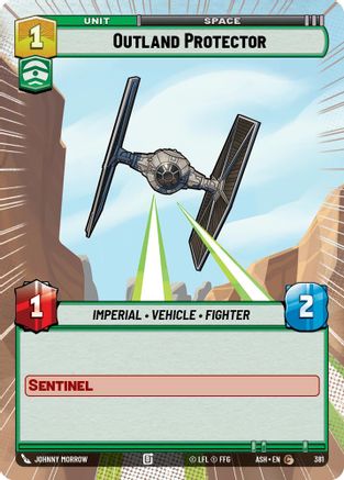 Outland Protector (Hyperspace) (381) - AOTE - Common