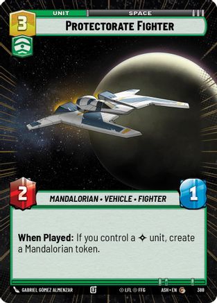 Protectorate Fighter (Hyperspace) (388) - AOTE - Common