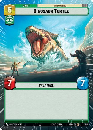 Dinosaur Turtle (Hyperspace) (395) - AOTE - Common