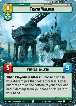 Trask Walker (Hyperspace) VF(397) - AOTE - Uncommon